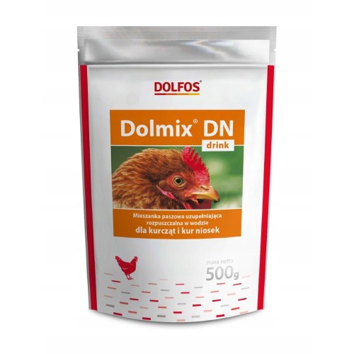 Witaminy dla kur Dolfos Dolmix DN drink 500g 0,5 kg